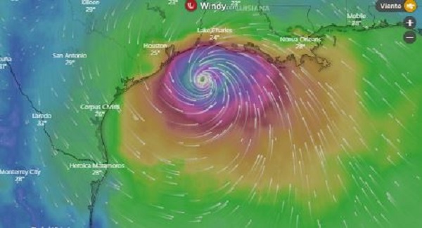 Delta recobra fuerza: Impactaría hoy a Louisiana con vientos de casi 200 km/h