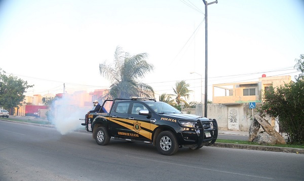 Inicia fumigación en Mérida y 10 municipios costeros