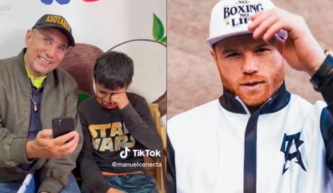 El "Canelo" ayudó a niño limpiaparabrisas a cumplir su sueño de ser boxeador