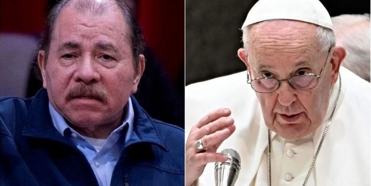 Dictadura de Nicaragua rompe relaciones con El Vaticano por expresiones del Papa