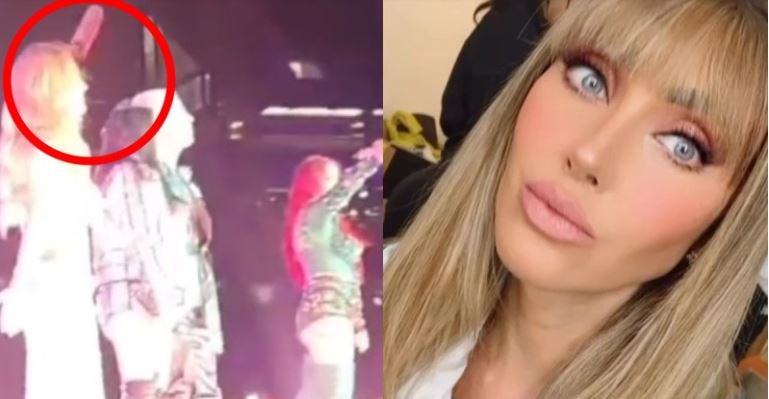 VIDEO: Fan golpea a Anahí, de RBD, en el rostro tras aventar objeto al escenario