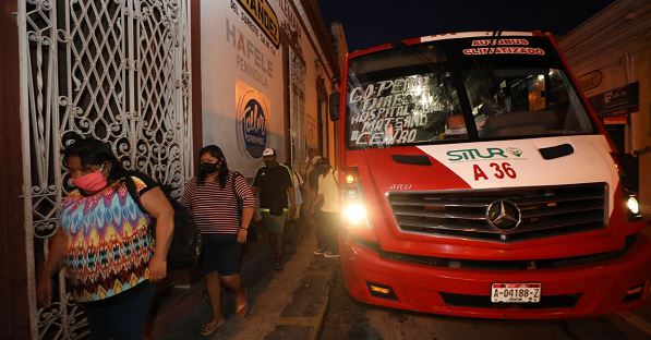 Mérida: Apertura comercios en el Centro aumenta flujo de pasajeros de transporte
