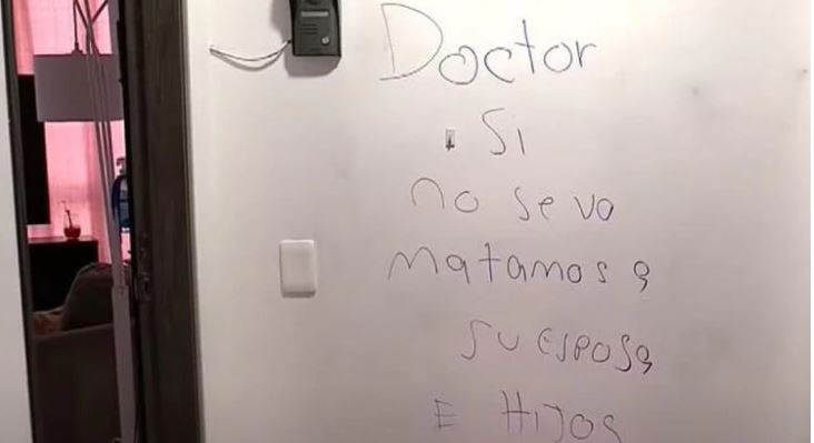 Vecinos amenazaron a médico que, día y noche, ayuda a pacientes con Covid-19