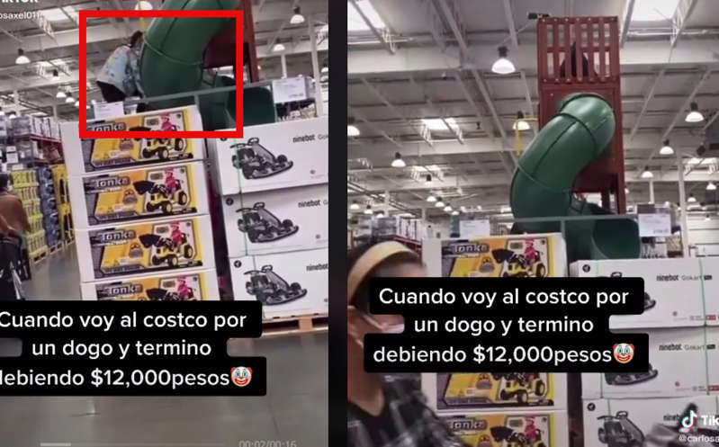 Fue al Costco por un hot-dog y termina 'endeudado' por travesura de su hijo