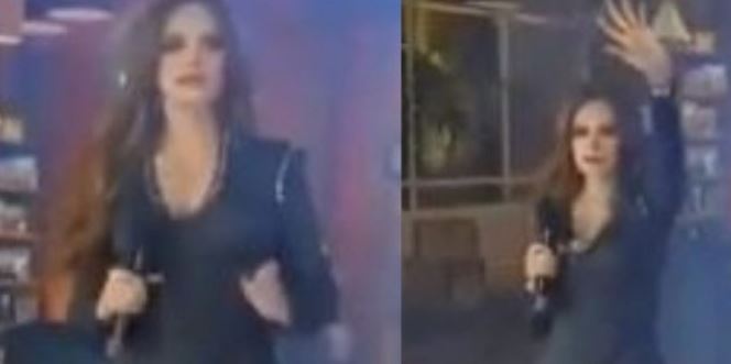 (Vídeo) Se evidencia Lucía Méndez haciendo "play back" en programa en vivo
