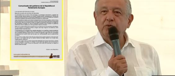 AMLO escribió carta a Parlamento Europeo llamando "borregos" a eurodiputados