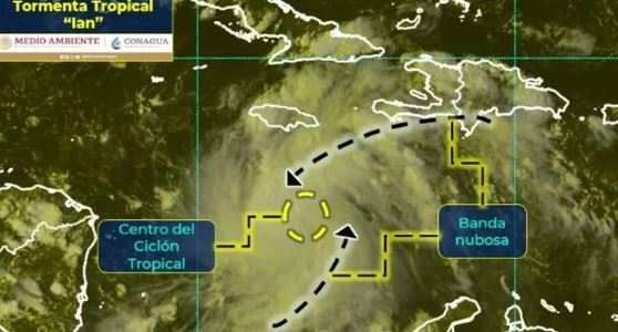 “Ian” se convertirá en huracán categoría 4, y afectará toda la Península de Yucatán