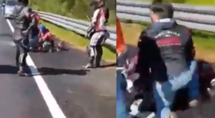 Dana tenía 17 años y murió en las piernas de su novio motociclista