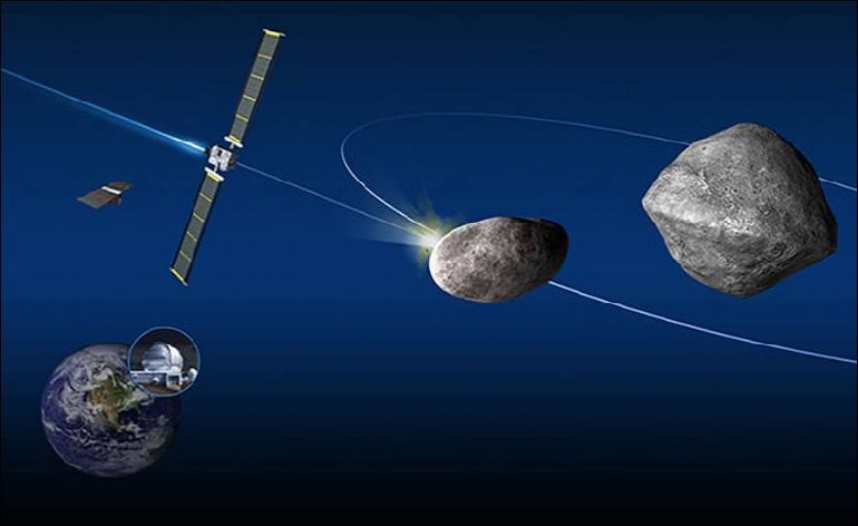 La NASA alista defensa planetaria; trabajará para desviar un asteroide