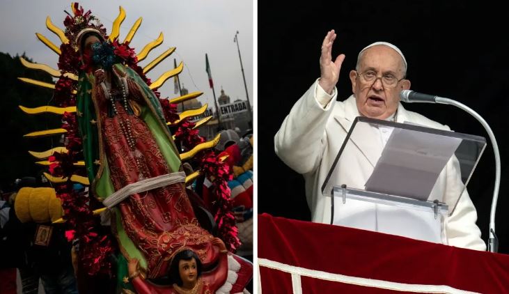 Papa Francisco: Virgen de Guadalupe no tolera 'ideologías' ni es 'para ganar dinero"