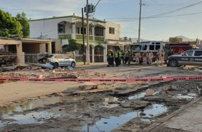 Explosión en Sonora deja tres heridos; uno se encuentra en estado crítico