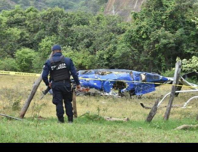 Helicóptero derribado por policías trasladaba a una mujer enferma