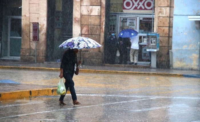 Pronostican lluvias en Yucatán por ingreso de sistema frontal y onda tropical