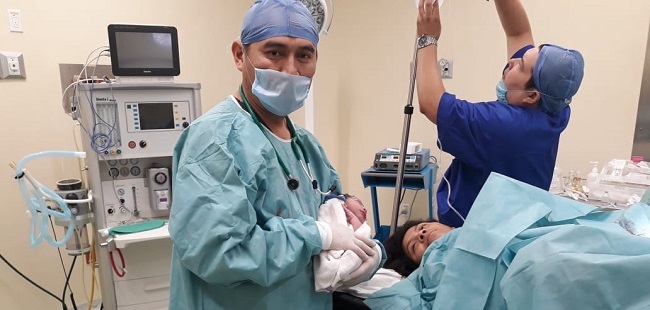 Yucatán: Nace el primer bebé el Hospital General de Tekax