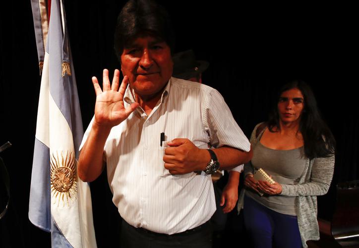 Emiten orden de captura contra Evo Morales