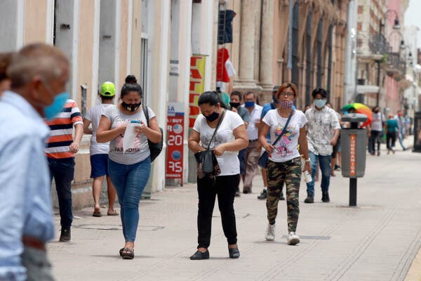 Mérida ocupa tercer lugar a nivel nacional con más casos activos de Covid-19