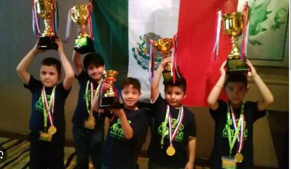 Niños mexicanos triunfan en Campeonato Internacional de Cálculo Mental