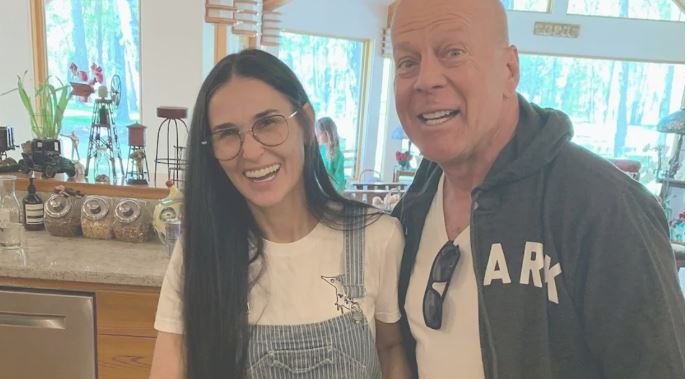 El más duro cumpleaños de Demi Moore; Bruce Willis empeora y ya no la reconoce