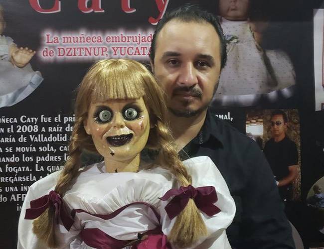 Muñeca de la película Annabelle visita Mérida