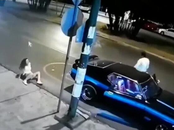 Hombre que golpeó a mujer en la calle pertenece a la Guardia Nacional
