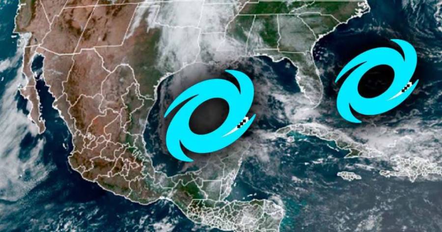 Dos posibles Huracanes merodean el Atlántico; uno está en el Golfo