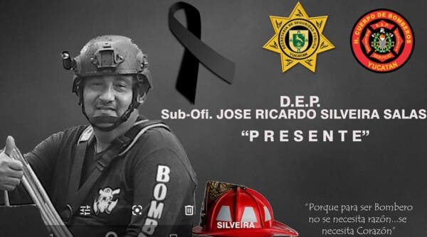 Bombero de la SSP-Yucatán, otra víctima del Covid-19