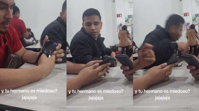 (VÍDEO) Este joven le tiene pavor a la cara del personaje de ‘El Exorcista’