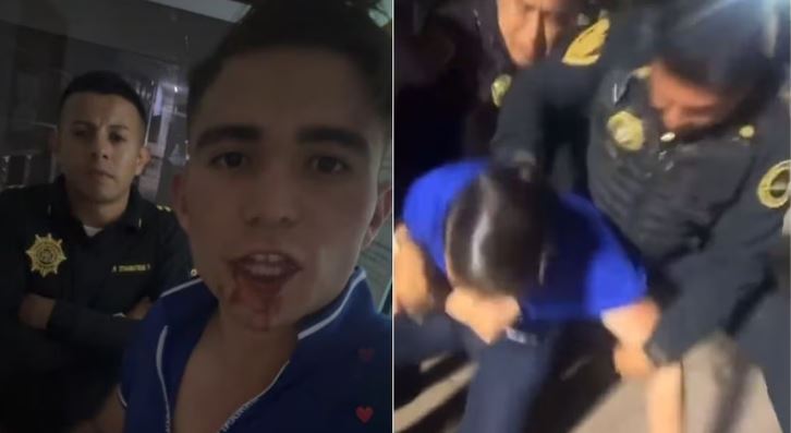 (VIDEO) CDMX: Denuncia golpiza de policías y que le robaron $200 mil