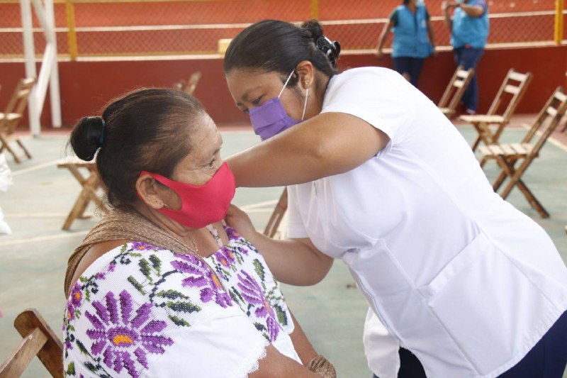 Del 7 al 11, aplicarán refuerzo  anti Covid a gente de 40-59 años en 25 municipios