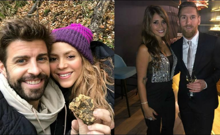 Shakira pone fin a rumores de rivalidad con la esposa de Messi