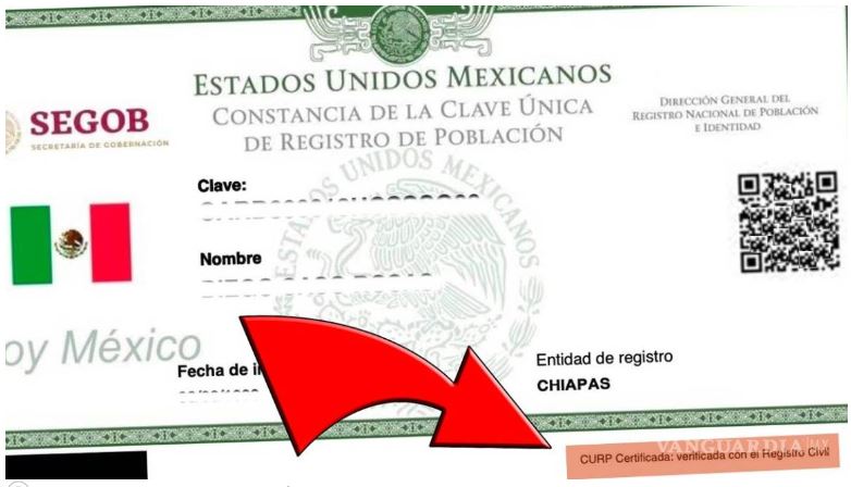 ¿Te piden la CURP Certificada?... qué es y cómo se tramita