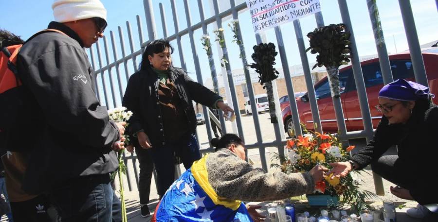 Colombiano murió en incendio en la estación del INM en Ciudad Juárez