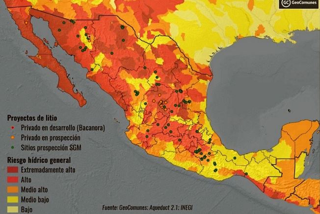 Estudio: Protección legal al litio en México favorecerá a EE.UU. y Canadá