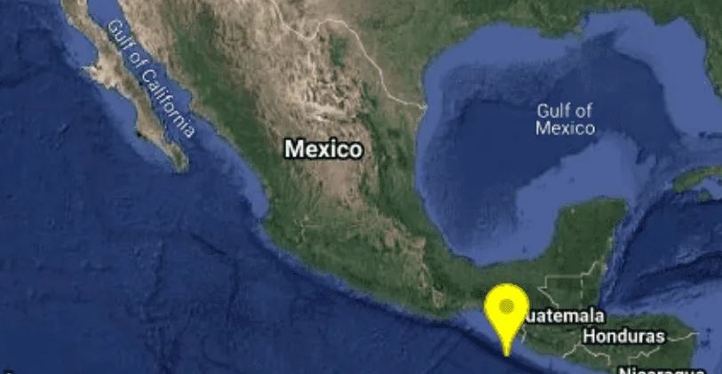 Sismo de magnitud 4.6 sacude Chiapas la tarde de este sábado