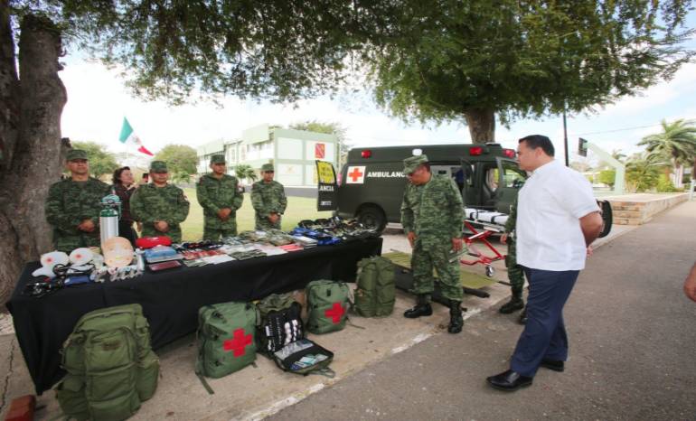 Barrera Concha: "El trabajo militar es pilar para la seguridad que goza Mérida"
