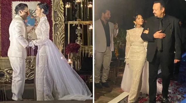 Pepe Aguilar comparte imágenes de la boda de Ángela Aguilar con Nodal