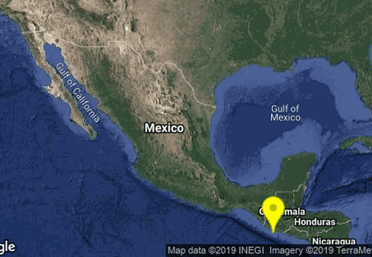 Fuerte temblor registrado en Guatemala y El Salvador, se sintió en México