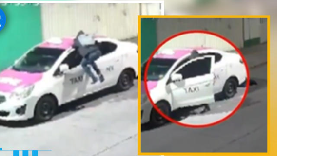 Hombre entra a robar en taxi en Iztacalco mientras la dueña paseaba a sus perros