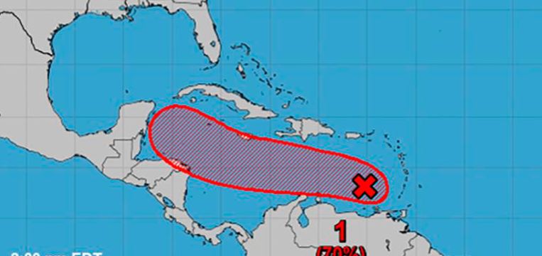 Se formaría ciclón en el Caribe y con trayectoria hacia Yucatán