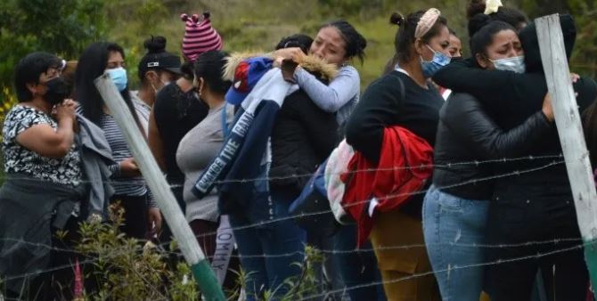 Motines en cárceles de Ecuador dejan 79 los muertos hasta ahora