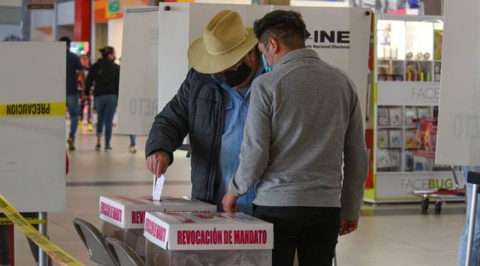 Morenistas y beneficiarios de programas dominan en las urnas por revocación