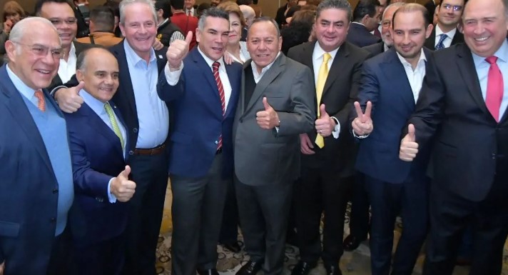 PAN, PRI y PRD reviven Va por México para elecciones de 2023 y 2024