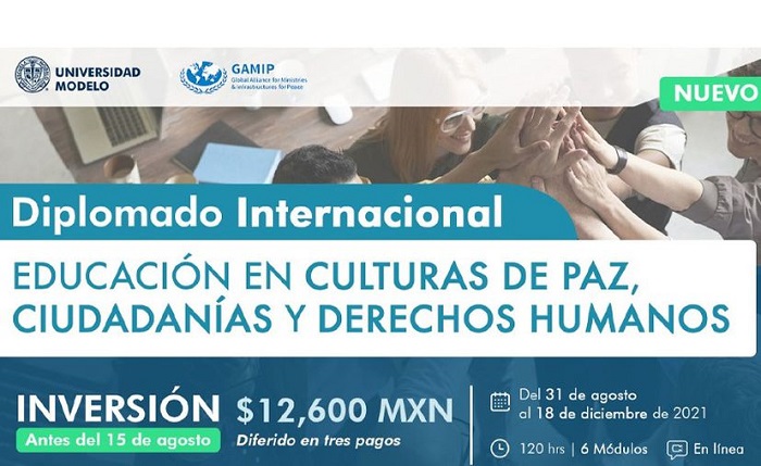 Universidad Modelo ofrece diplomado internacional sobre derechos humanos