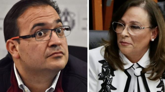 Desde la cárcel Javier Duarte sale en defensa de Rocío Nahle