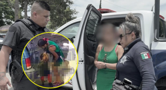 Edomex: Joven madre es captada golpeando a puñetazos a su hijo de 4 años