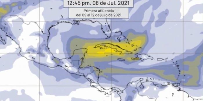 Polvo del Sahara comenzó a llegar a Quintana Roo y Yucatán