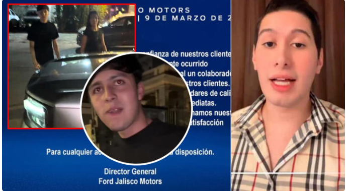 Dejó su camioneta en el taller de la Ford y la encontró en una fiesta
