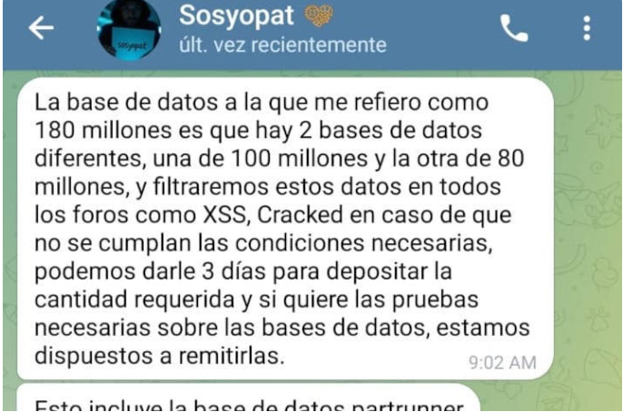 Hacker exige 50 mil dólares para no filtrar datos de 100 millones de mexicanos: “Tienen 3 días”