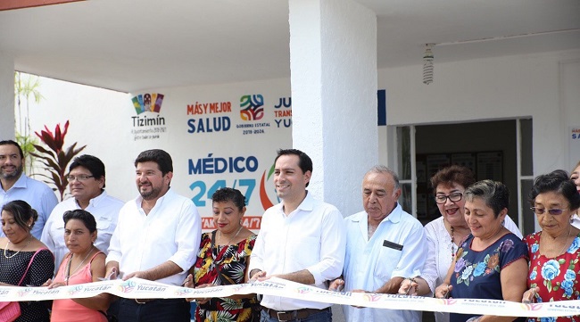En gira por el oriente de Yucatán Vila inaugura 3 nuevos consultorios Médico 24/7