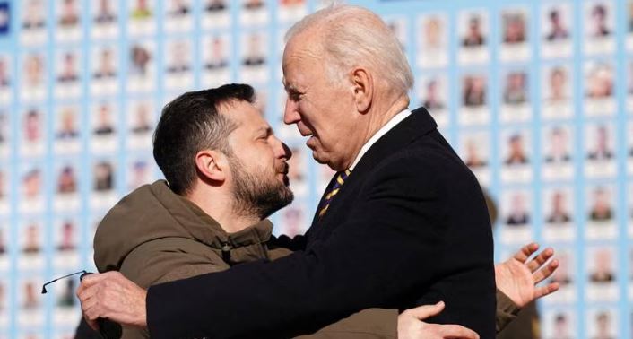 Visita sorpresiva de Biden a Ucrania a casi un año de la invasión rusa